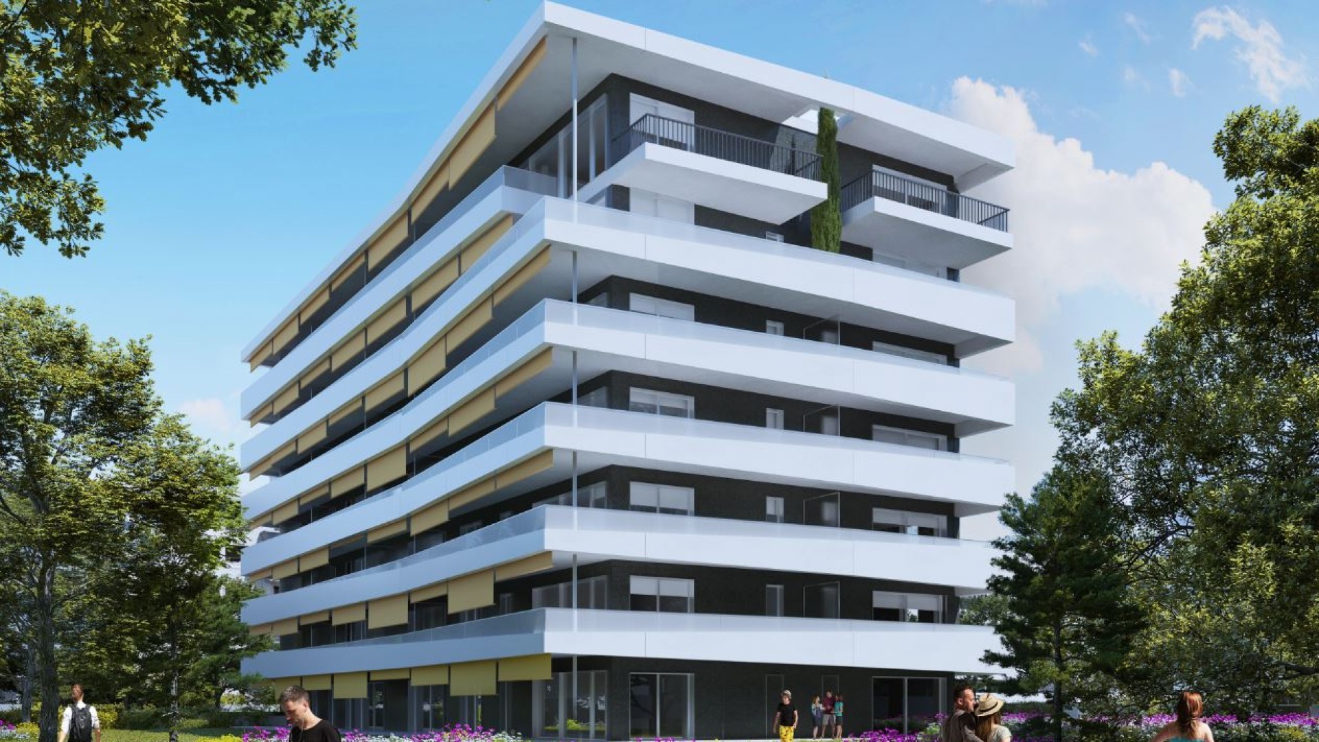 Immeubles de logements aux Eaux-Vives